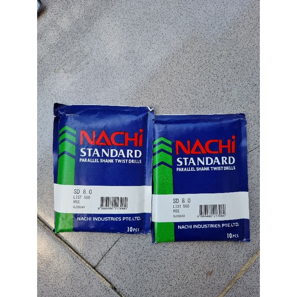 Mata bor besi 8.0mm nachi / mata bor besi nachi / mata bor 8mm