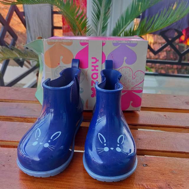 Preloved Sepatu  boot  anak  merek zaxy Shopee  Indonesia