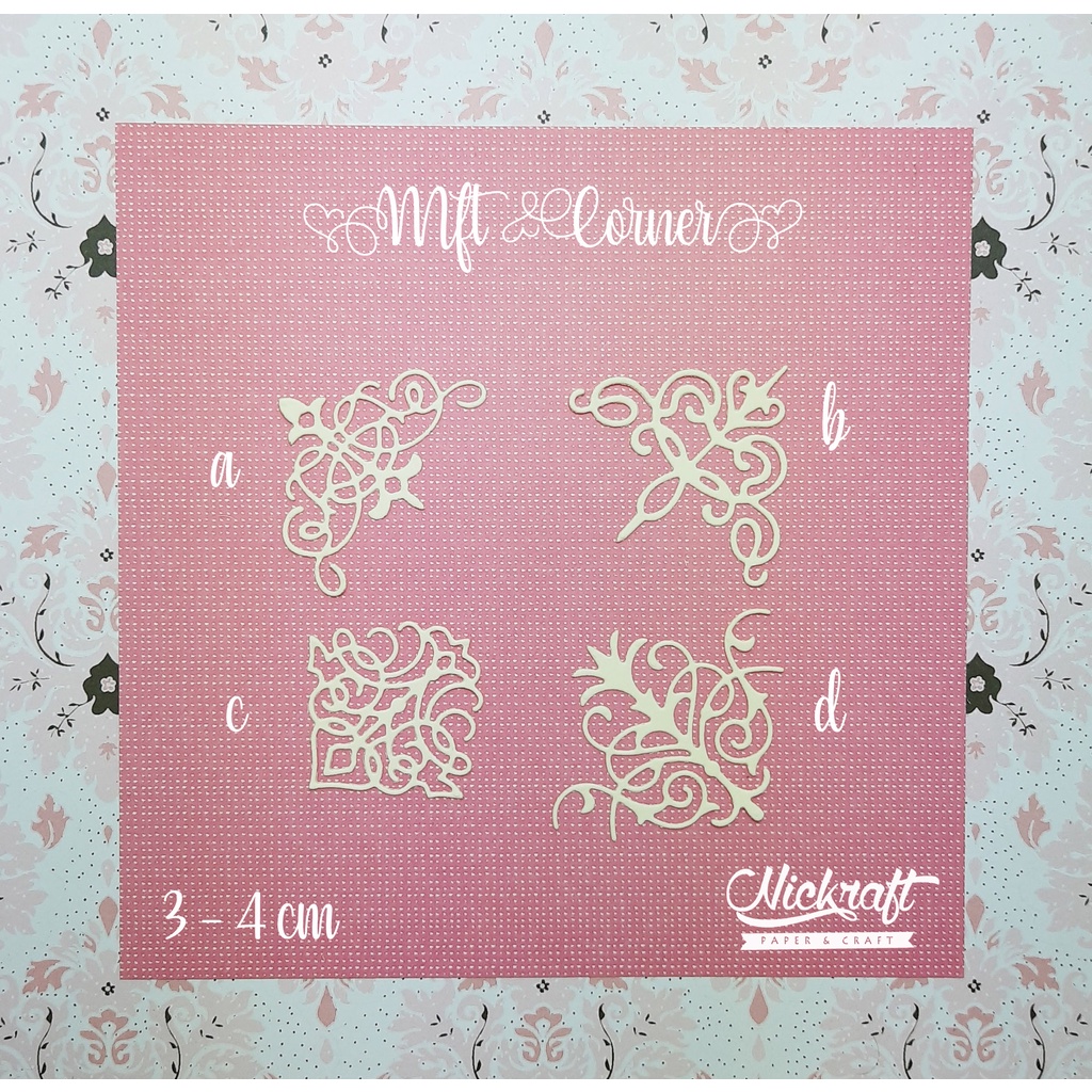

MFT CORNER - Bahan Scrapbook Sudut Kertas