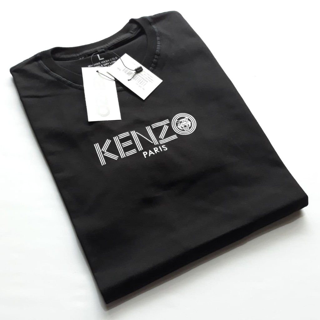 COD BAJU KAOS KENZO ARIEL DISTRO SURFING  PROMO BIG SIZE WARNA PUTIH