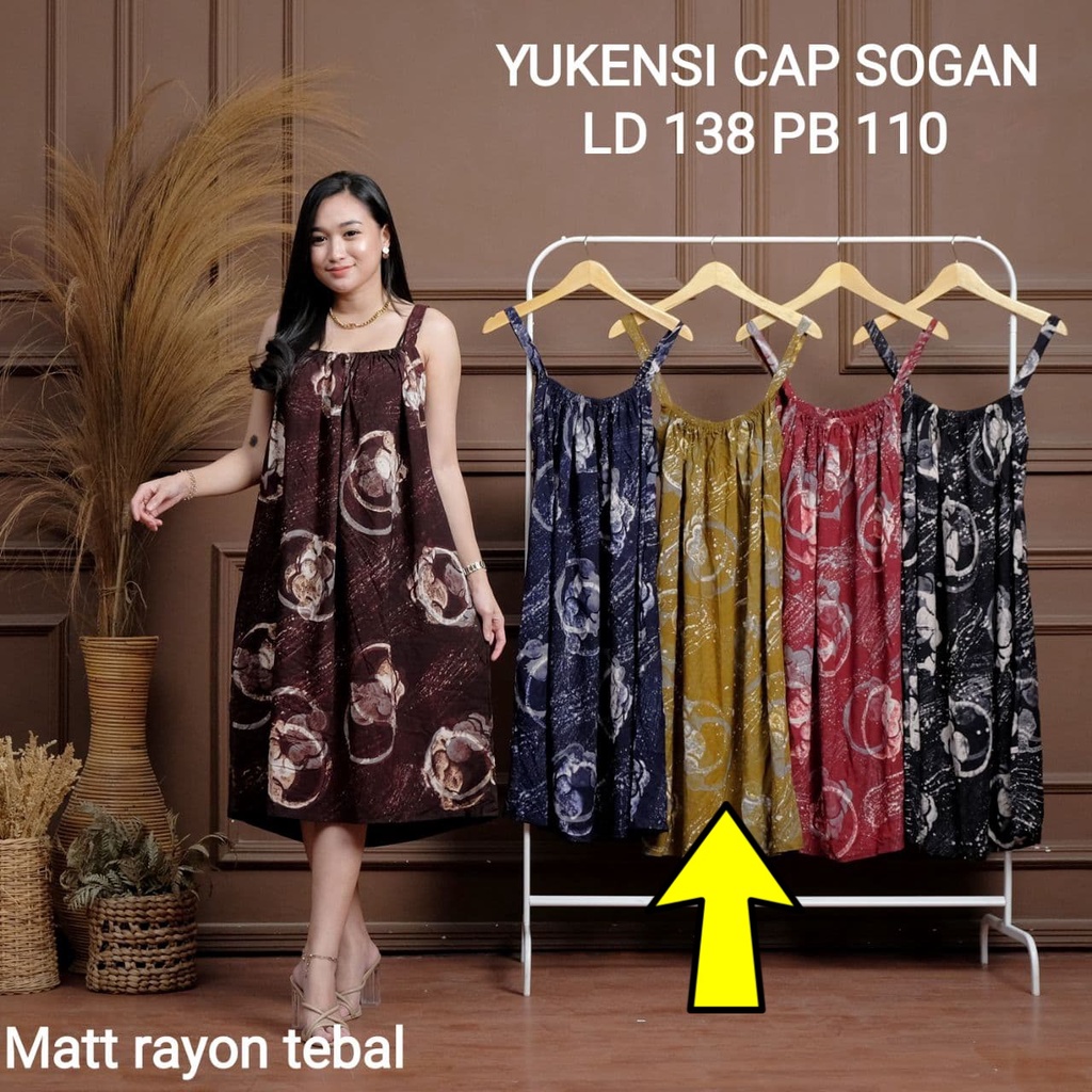 Sleepwear Sexy Jumbo Ld 130 Baju Tidur Sexy Wanita Jumbo Daster Sexy Wanita Yukensi Tali Satu Jumbo Daster Seksi Tanpa Lengan Kimono Tidur Piyama Pakaian Daster Tidur Wanita Sexy Jumbo Daster Tali Pundak Tanktop Singlet Wanita Jumbo Gaun Tidur Sexy-Cap Sogan Hitam