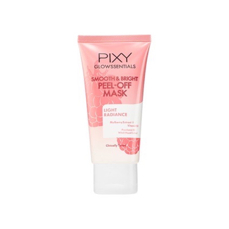 pk -- pixy peel off mask -- pixy glowssentials smooth and bright peel off mask