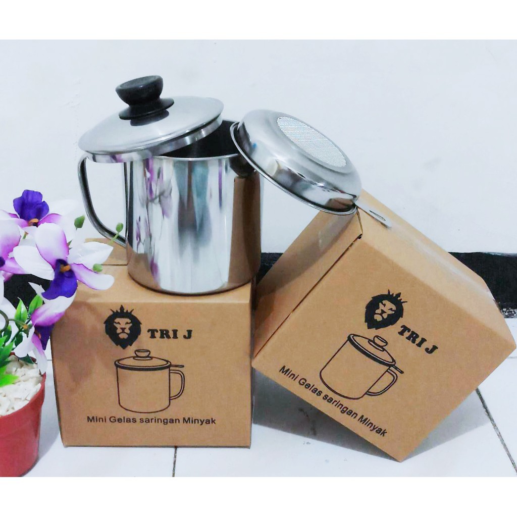 SARINGAN MINYAK OIL POT TEKO MINYAK OIL POT TRI J