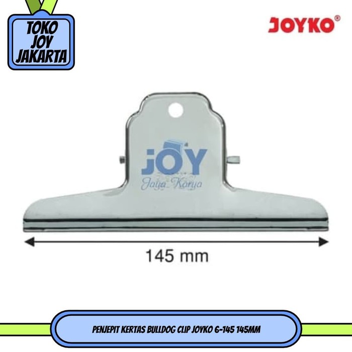 

Penjepit Kertas Bulldog Clip Joyko 6-145 145mm