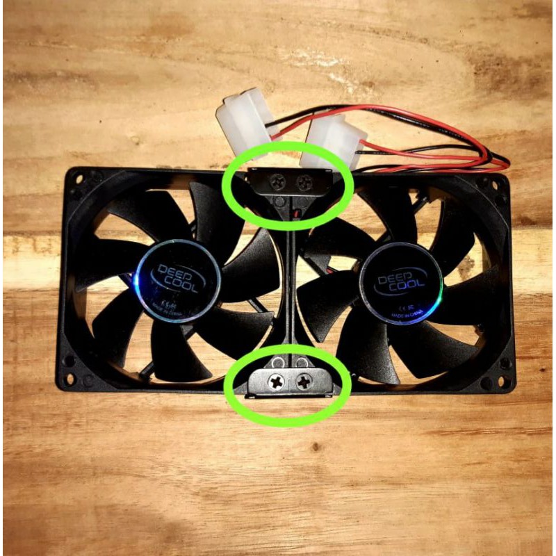fan mounter bracket / penghubung fan case / penyambung kipas komputer