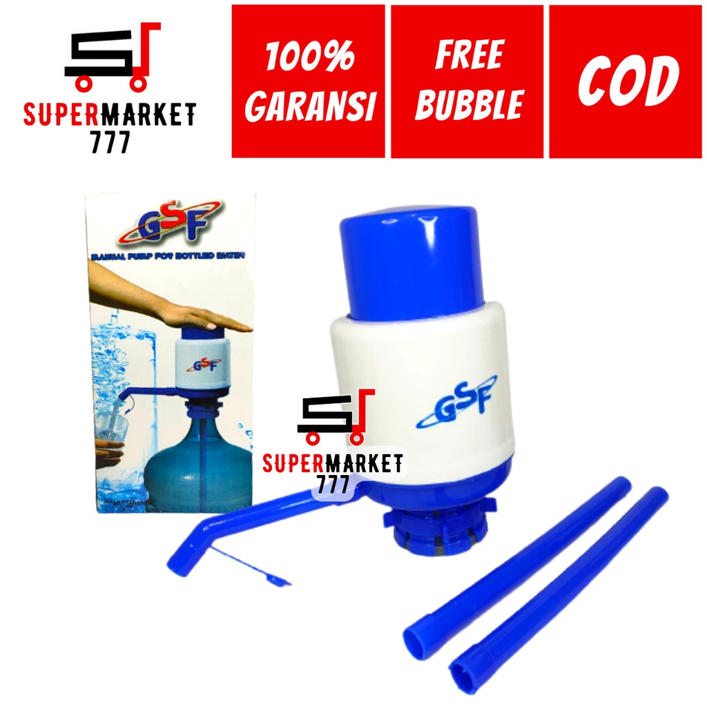 POMPA AIR MINUM GALON MANUAL GSF 158 POMPA AIR GALON ELEKTRIK PENCETAN PENYEDOT POMPA AIR GALON ELEK