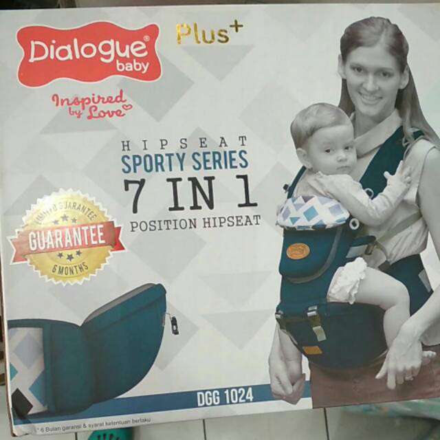 Dialogue Baby Gendongan Hipseat 7 in 1 Sporty Series DGG1024