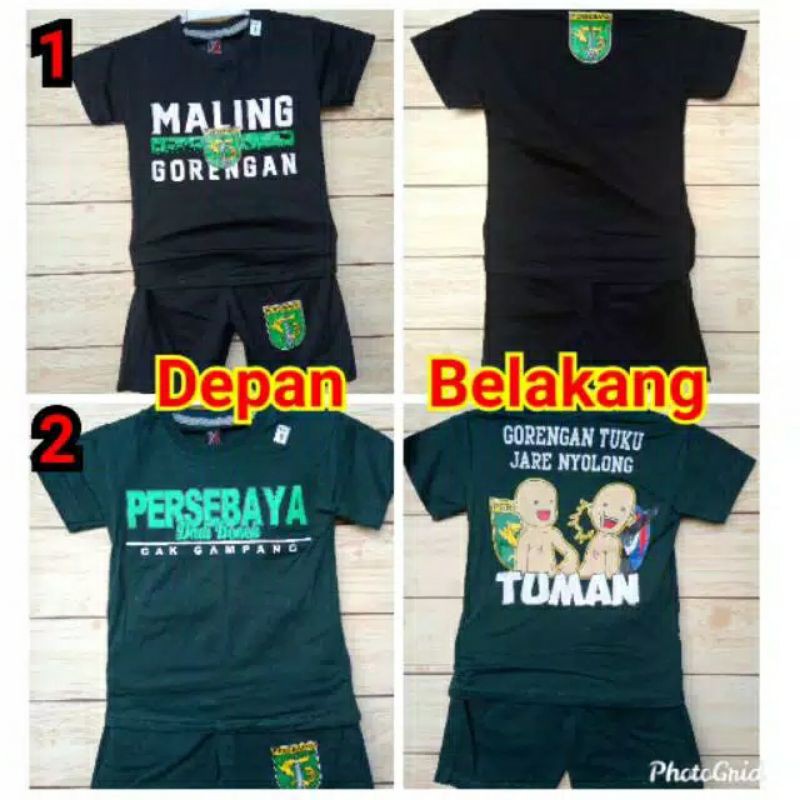 SETELAN BONEK ANAK PERSEBAYA KIDS