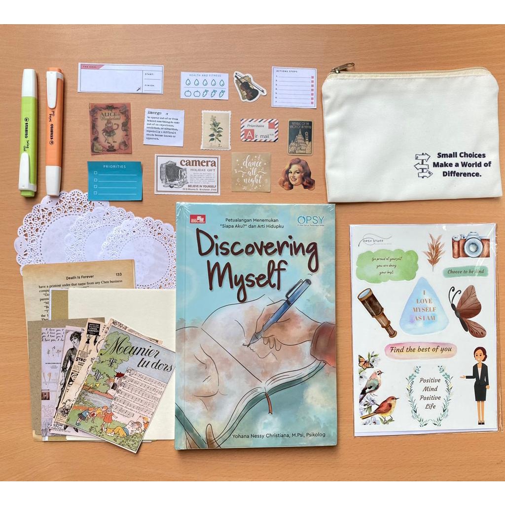 Opsy Stuff - Journaling Package 2 - Buku Journal Mental Health Motivasi