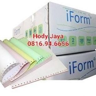 

CONTINUOUS FORM 2 PLY 9.5 X 11 atau 9.5 X 11/2 (bagi 2) i-Form Econo