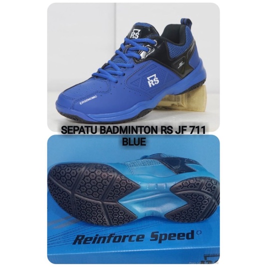 Sepatu Badminton Rs Jeffer 711 - rs jf 711 Original