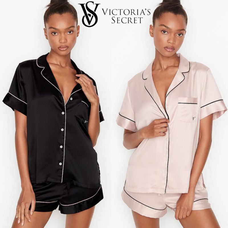 Victoria's Secret Satin Short Pajamas Set