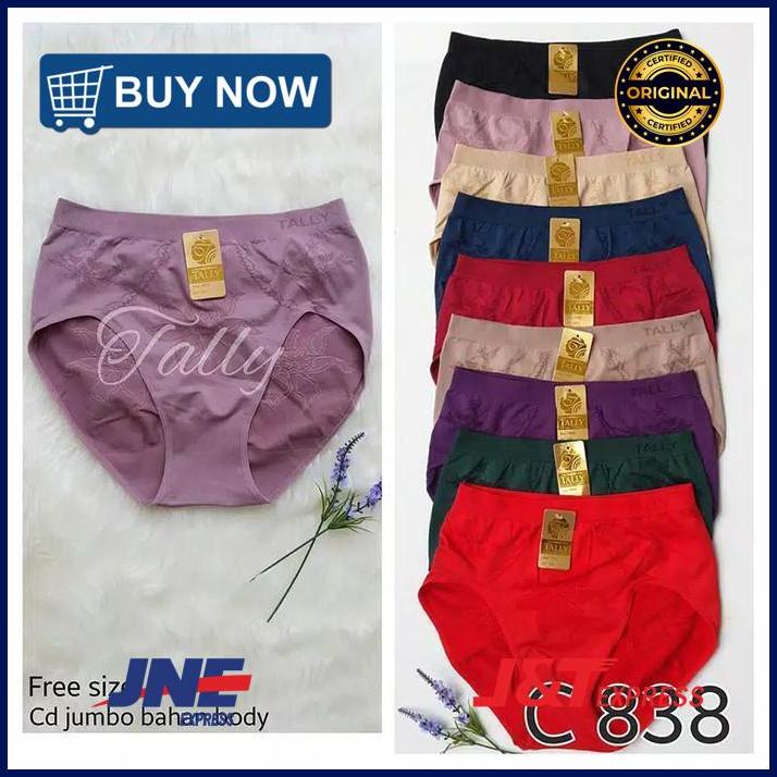 TALLY 838 Cd Rajut Jumbo Nyamam dipakainya - Warna Random, free Jumbo