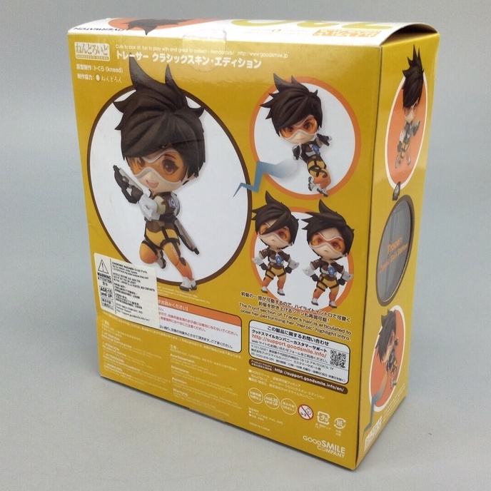 Nendoroid Tracer Lena Oxton 730 Classic Skin Edition Overwatch Gaming Original Figure