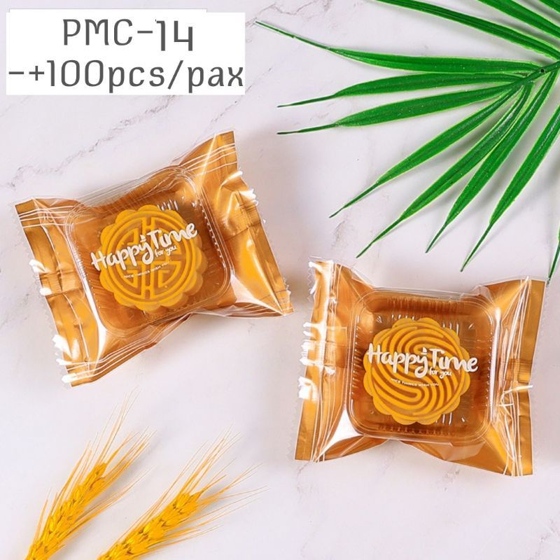PLASTIK MOONCAKE 50/80/100gr BUNGKUS  KUE NASTAR COOKIES MOTIF TERBARU 2021