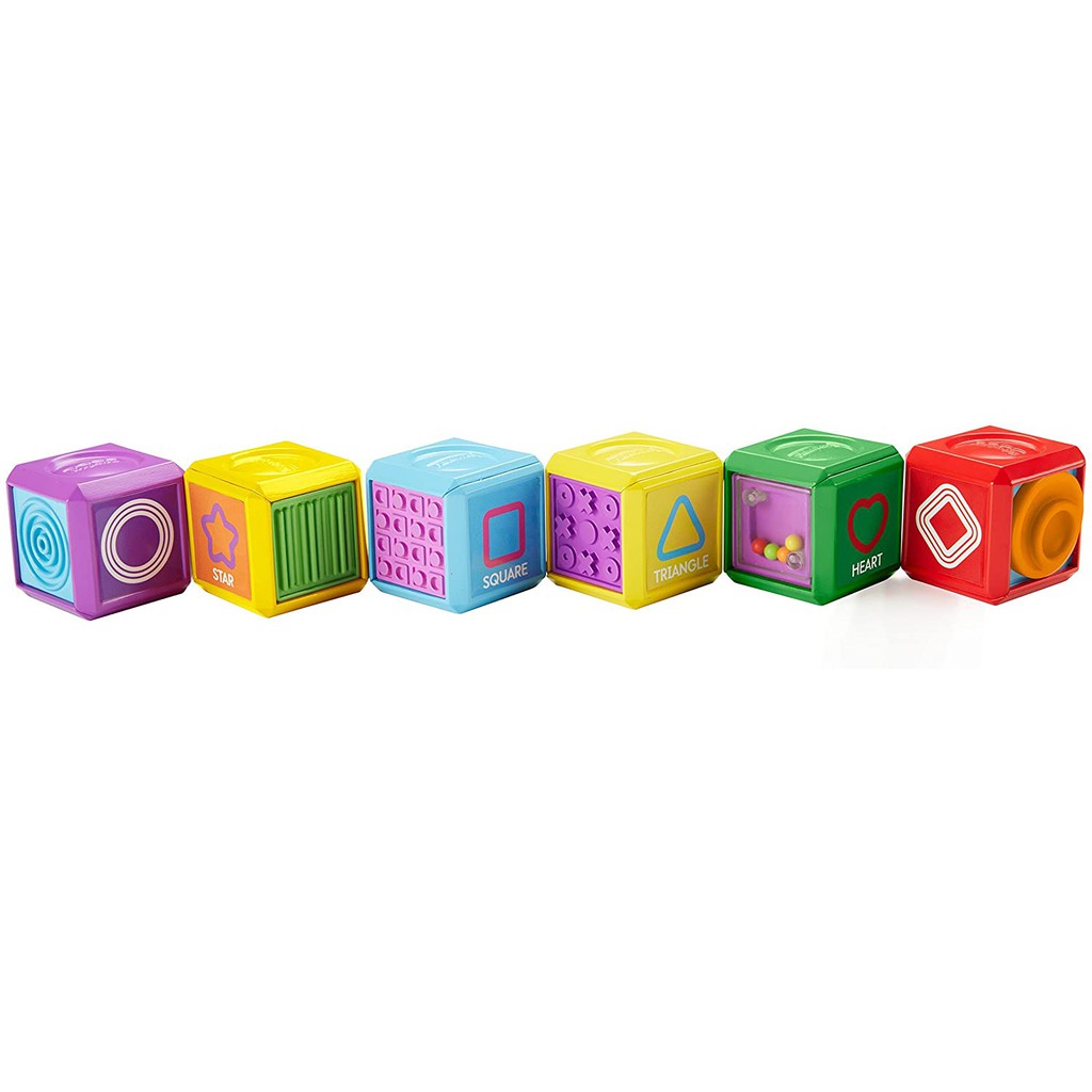 ORI FISHER PRICE Mainan Bayi Balok Sensori First Words Shape Blocks - Mainan Bayi Balok Pengenalan Nama / Bentuk fisher price Block Colour Mainan Sensori Halus sensorik Fisherprice