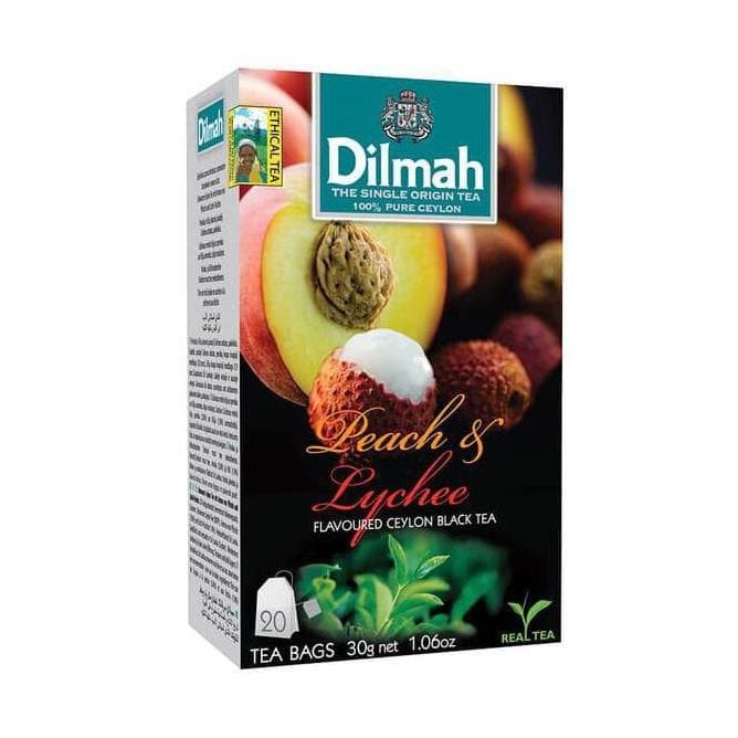 

Big Sale w2fit Teh Dilmah Peach & Lychee 20 bags 30 gr Big Sale