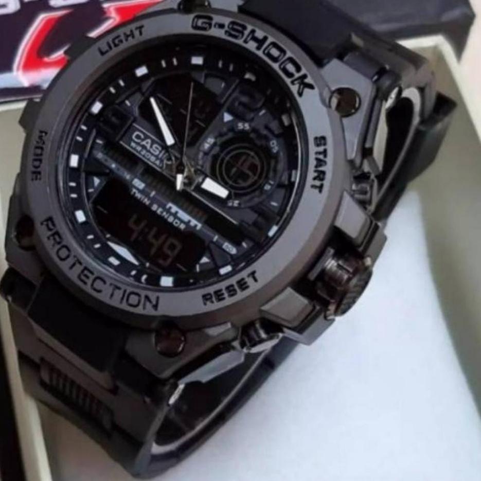 Banyak Dipakai.. ✅COD  Jam Tangan Pria Casio G Shock GST-8600 FULL METAL KEPALA BESI STRAP RUBBER AN