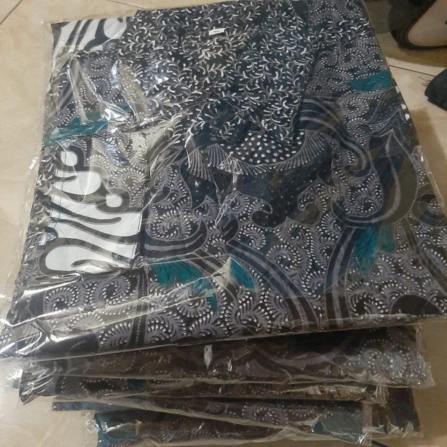 Maura Couple - Sania Ruffle Batik Couple Ori Ndoro Jowi Garansi Termurah Shopee - Batik Modern Solo