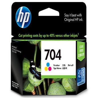 Tinta Hp 704 tri-color original