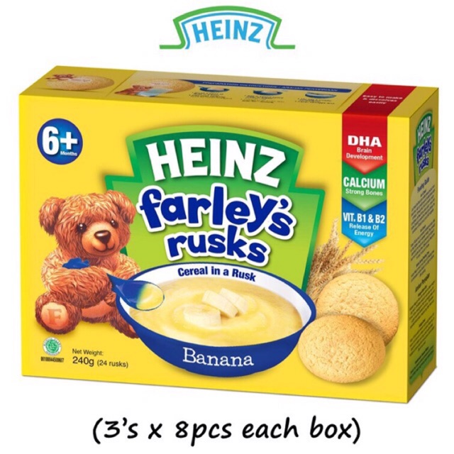 Heinz Farley’s Rusks Cereal In a Rusks 240g (Baby Food and Baby Snack)