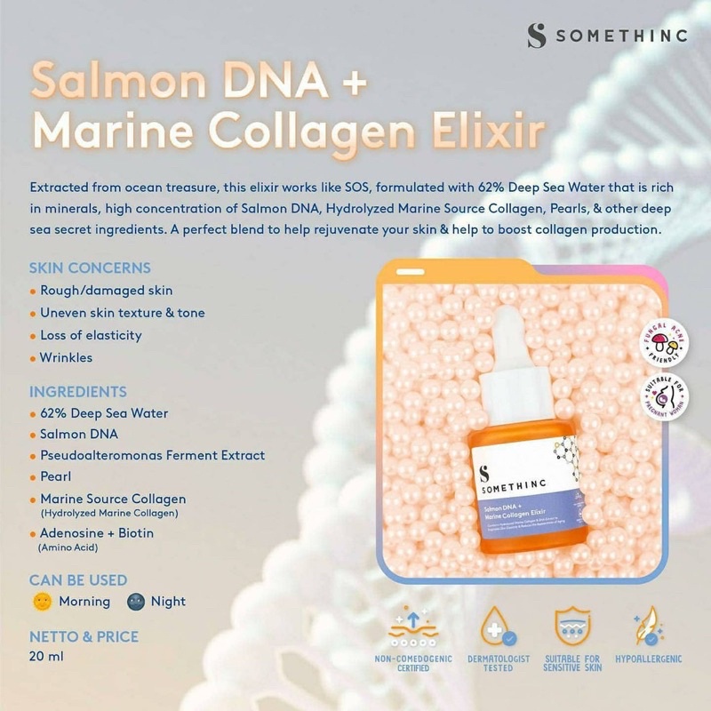 SOMETHINC Salmon DNA+ Marine Collagen Elixir 20 ML (Anti Aging Serum)