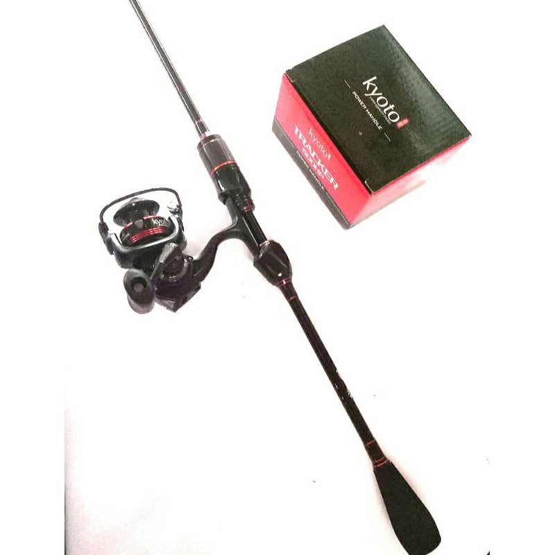 set joran orca oranzo 602ul + reel kyoto tracker 600hp