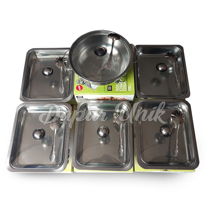 Paket Hemat Prasmanan Full kaca / set prasmanan hockway 555