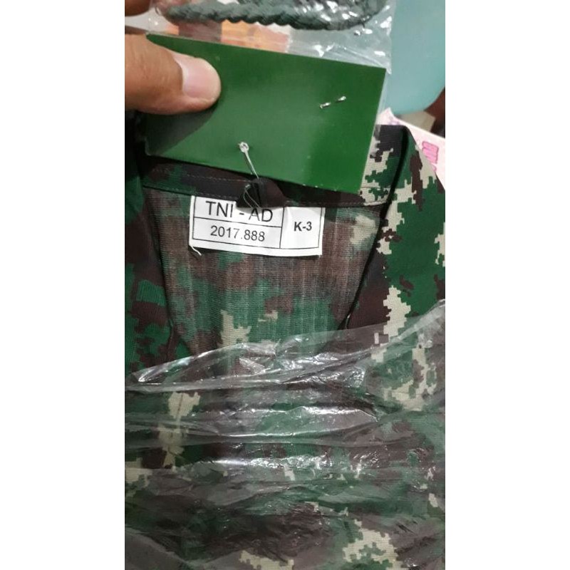 baju pdl tni ad NKRI