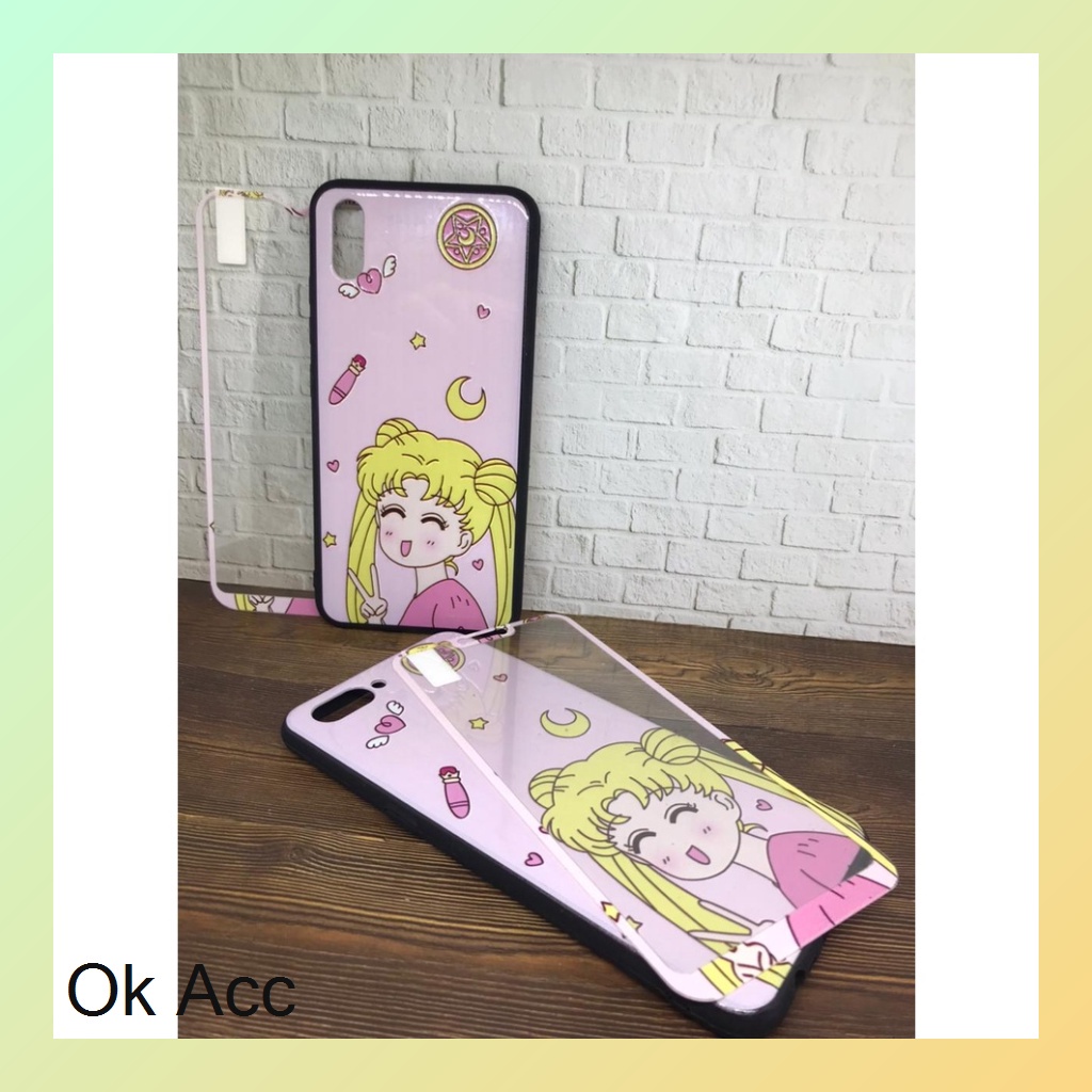 BARU CASE BONUS TG Kaca karakter Oppo A31 2020 A33/A53 2020 A37/Neo 9 A3S/C1 A52/A72/A92 A5S/A7/A12/A11K/realme 2 pro/U1/U2 C17/7i C12 C15 Samsung J2 Prime Vivo Y11/Y12/Y15/Y17 Y91/Y93/Y95 Y91C Xiaomi Redmi 3 3S 5A 8A 9C HCTG 19