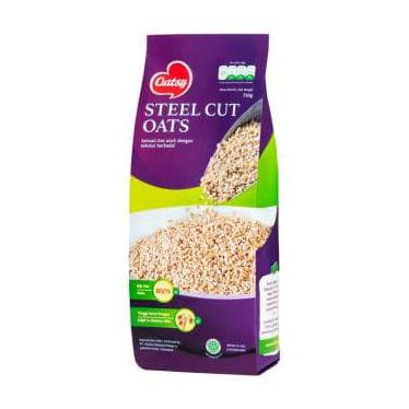 

OATSY STEEL CUT OATS 750G OATMEAL SARAPAN OAT UTUH