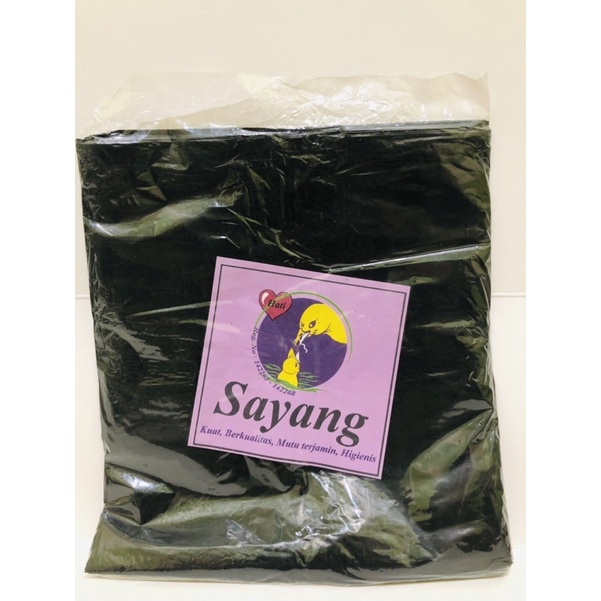 Kantong Tas Kresek Cap SAYANG ukuran 15