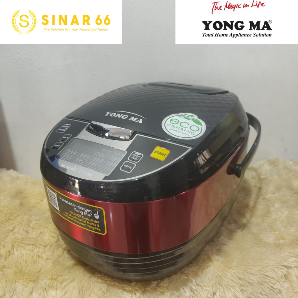 Jual YONGMA YONG MA DIGITAL RICE COOKER MAGIC COM 2 L STAINLESS SMC