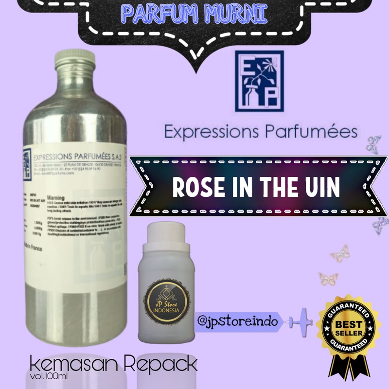parfum MURNI 100ml ROSE IN THE UIN inspired by LV ROSE// EXPRESSIONS PARFUMEES PRODUCTS