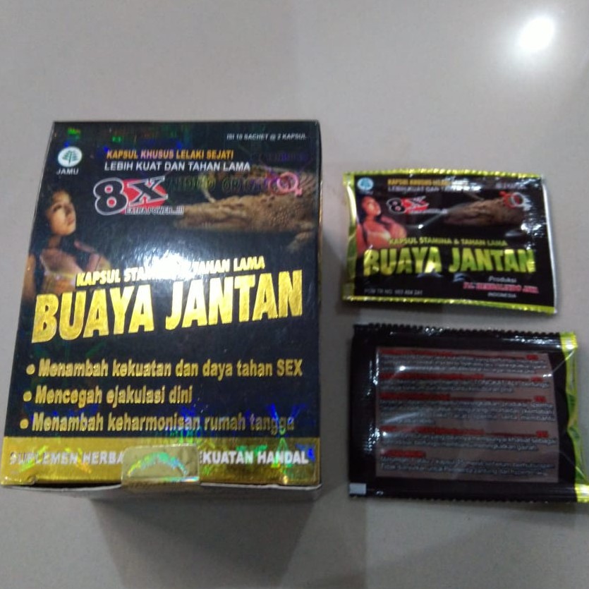 Kapsul Stamina Buaya Jantan