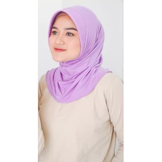 HIJAB SPORT /JILBAB SPORT BERKUALITAS HARGA TERJANGKAU / HIJAB INSTANT SPORT HIGH QUALITY | HIJAB INSTANT SPORT | HIJAB VOLLY HIGHG QUALITY-LILAC
