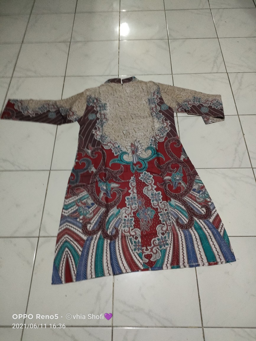 Atasan Batik Dolby Dolbi Dobby Doby Tenun Sutra Tulis Halus Katun Atbm Baron ,sarombit Atasan Batik