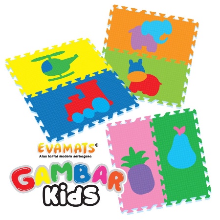 PMAT24 EVAMATS / UNIMATS PUZLE KIDS GAMBAR  24x24 cm