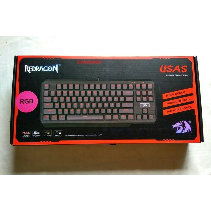 Keyboard Gaming Mechanical Redragon USAS K553 Reddragon ORIGINAL