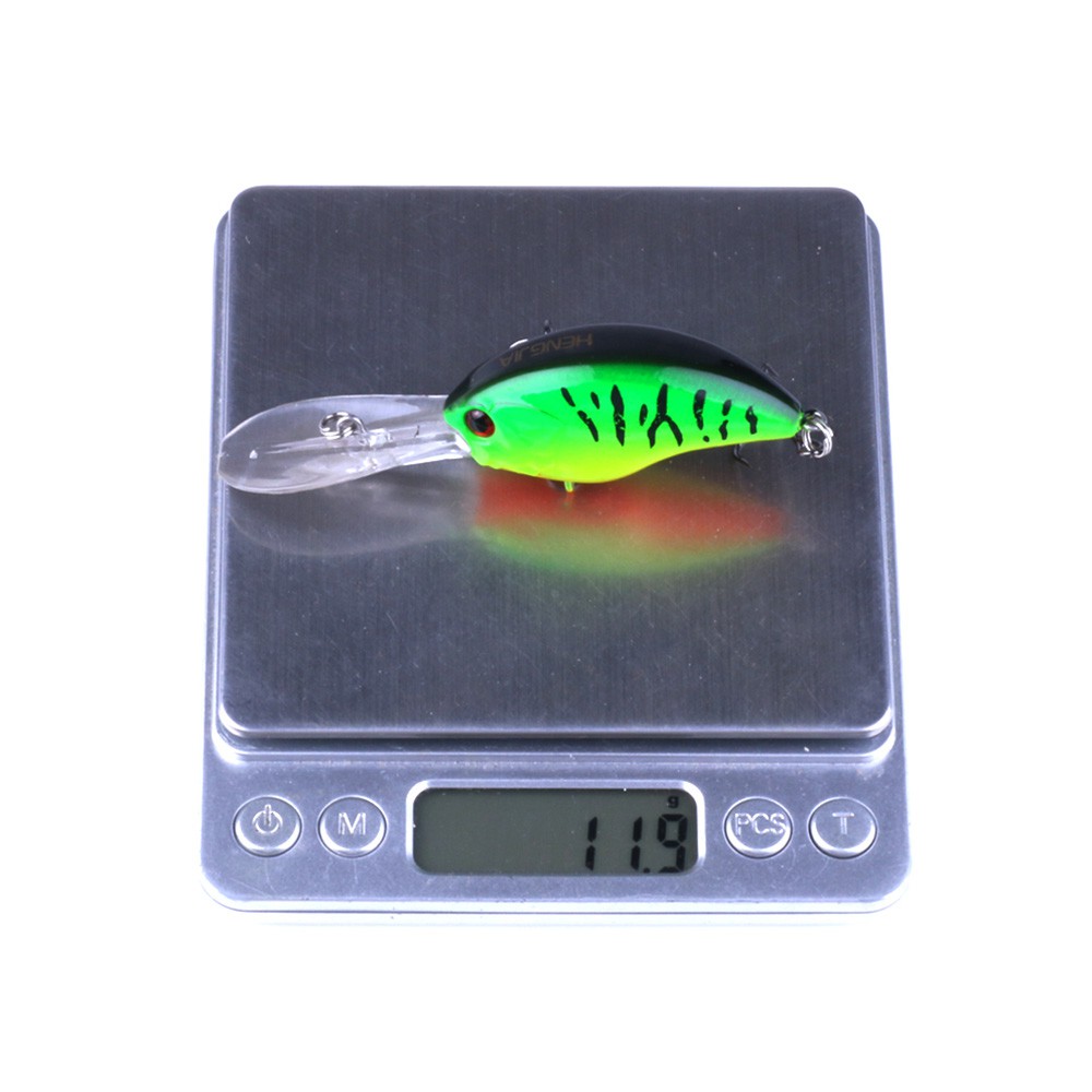 HENGJIA 1pcs 9cm/13g CrankBait Minnow Umpan Pancing Fishing Lure Ikan bait Memancing Peralatan