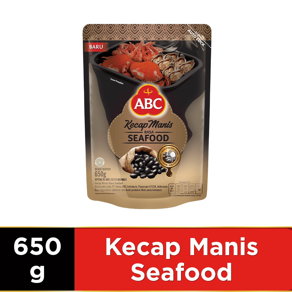 

ABC Kecap Manis Rasa Seafood 650 gr