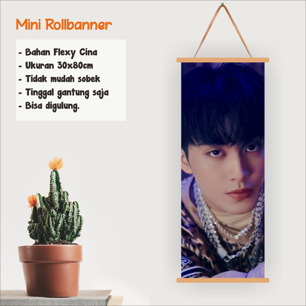 MINI ROLL BANNER NCT 127 MARK FAVORITE