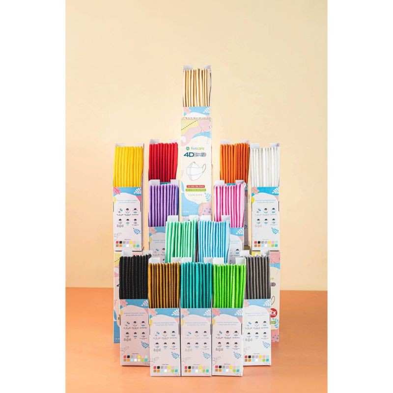 Masker FIVECARE 4ply (Surgical/Medis) BFE 99%