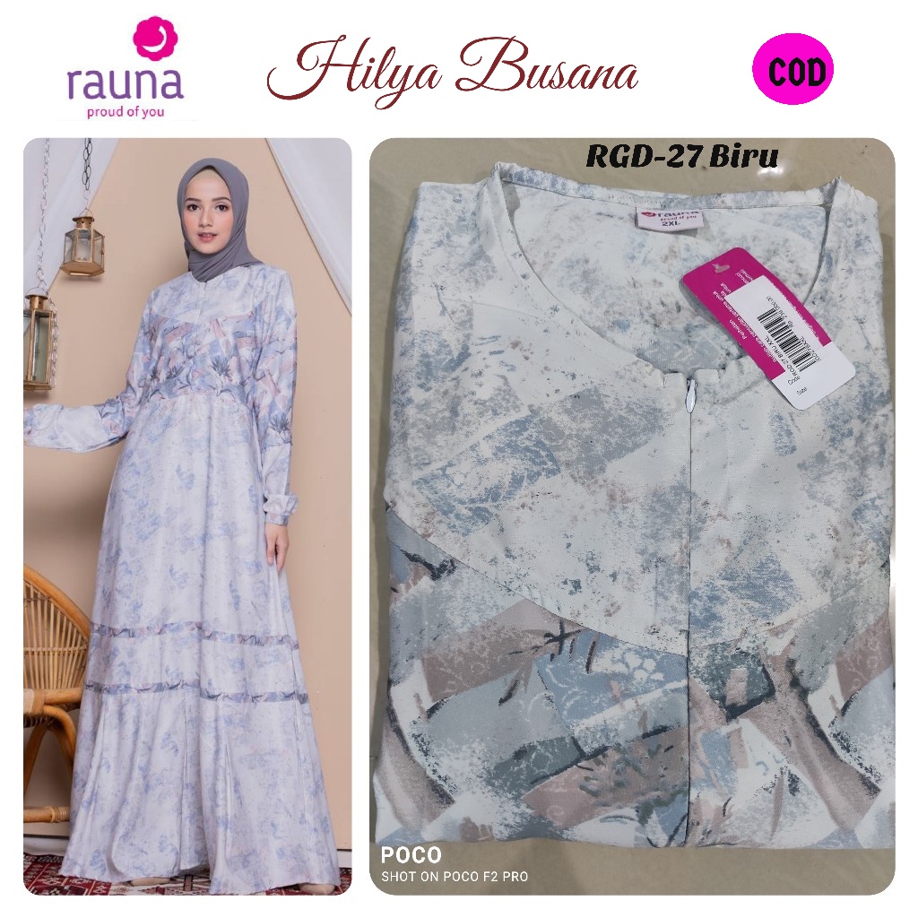 Rauna Gamis Wanita / GD - 27 / Fashion Muslim