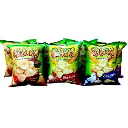 

Kusuka Keripik Singkong Jumbo [180gr]