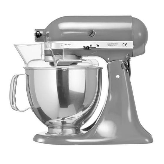 Kitchenaid Stand Mixer Artisan 4,8 Lt 5Ksm150Psecr Chromed 220-240V  Usahalancarselalu | Shopee Indonesia