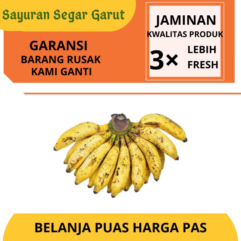 

Pisang Raja Sereh/Raja Cere Buah Buahan Segar by Sayuran Segar Garut