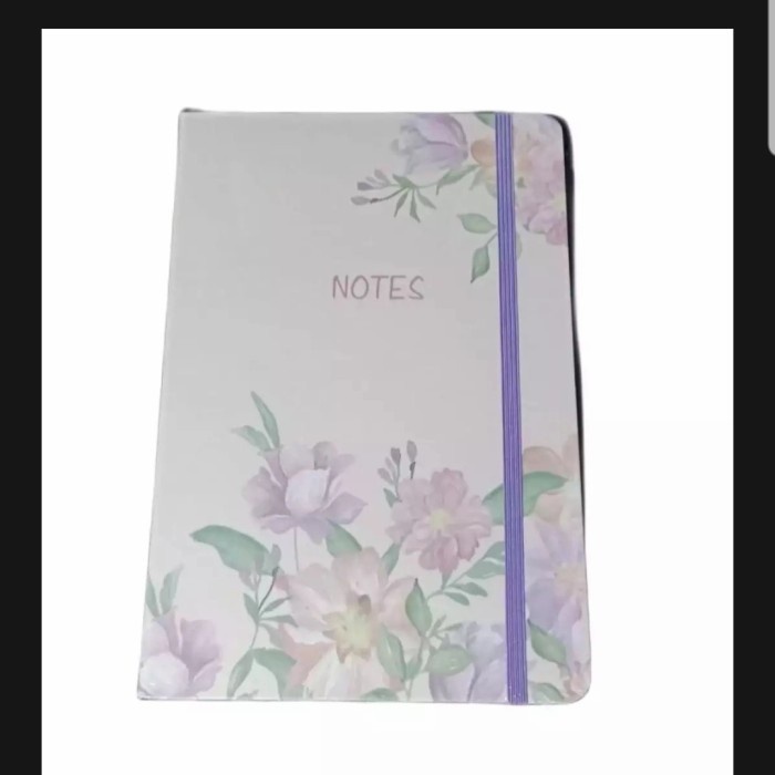 

Produk Agenda Tali A5 / Notebook / Buku Catatan Fancy/ Buku Diary /Motif Daun Promo