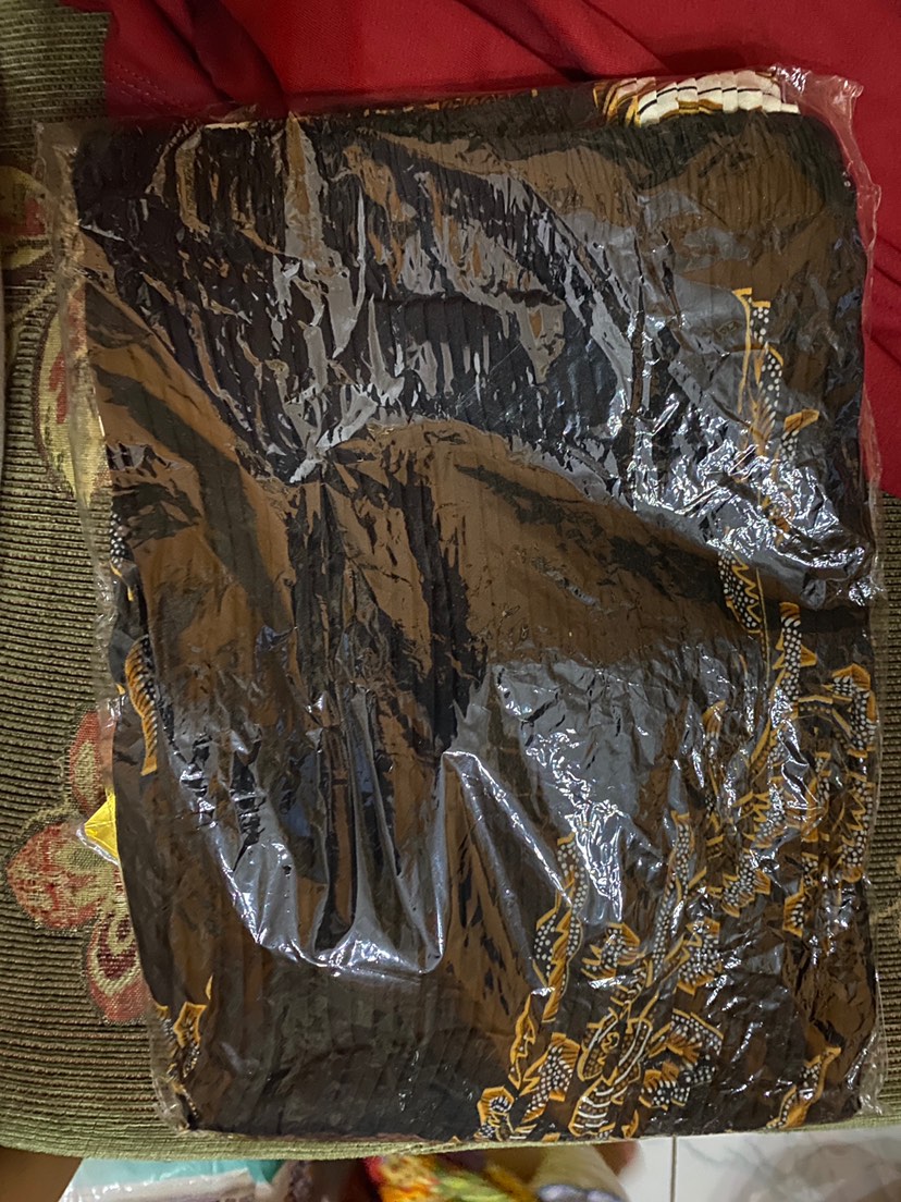 Baju Batik Couple / Batik Set / Batik Lengan Panjang / Rok Plisket Set