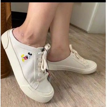 SEPATU SNEAKERS SELOP WANITA ZARA ORI